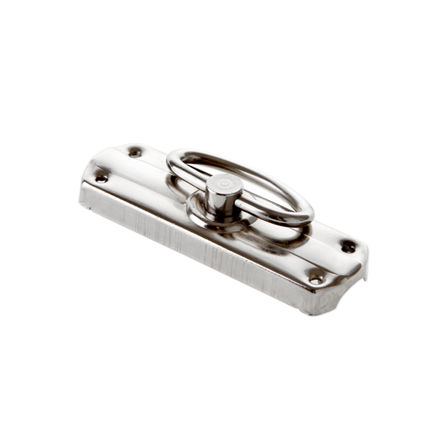 Argolla de hierro zinc brillante 933